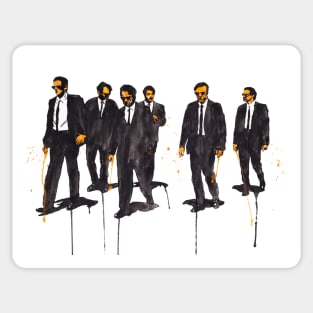 Reservoir Dogs Walking Sticker